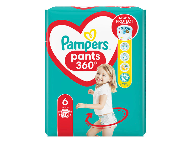 Pampers scutece-chilotei 6