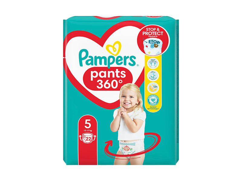 Pampers scutece-chilotei 5