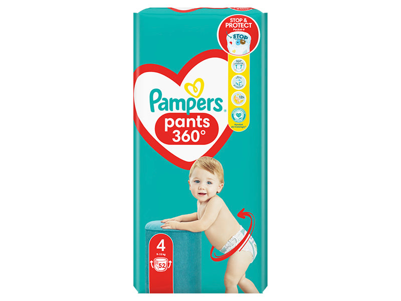 Pampers scutece-chilotei 4