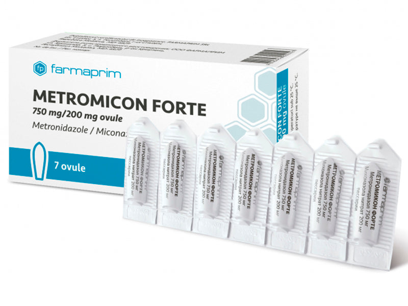 Metromicon FORTE 750mg/200mg ovule