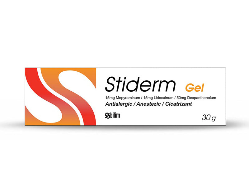 Stiderm Gel 15mg/15mg/50mg 30g