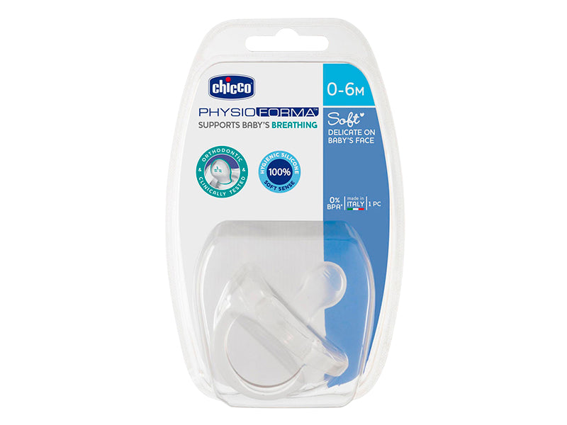 Chicco Suzeta totala din silicon 0-6M