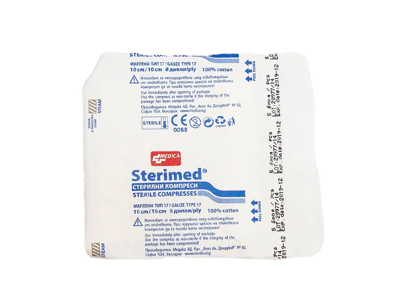 Servetele de tifon 10cmx10cm (8strat.)