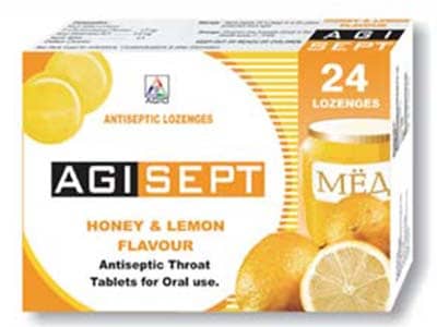 Agisept pastile Miere Lamaie