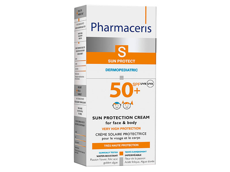 Pharmaceris S Крем для детей солнцезащитный для лица и тела SPF50+ 125мл