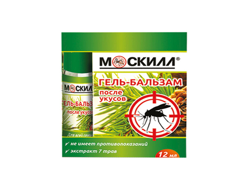 Moskill Gel бальзам после укусов 12мл
