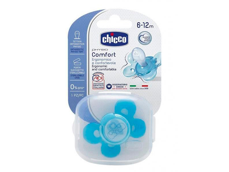 Chicco suzeta Physio Comfort silicon Roz  6-12M