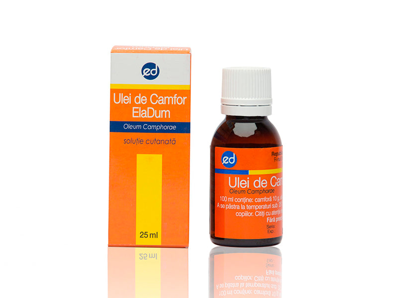 Camfor 10% ulei 25ml