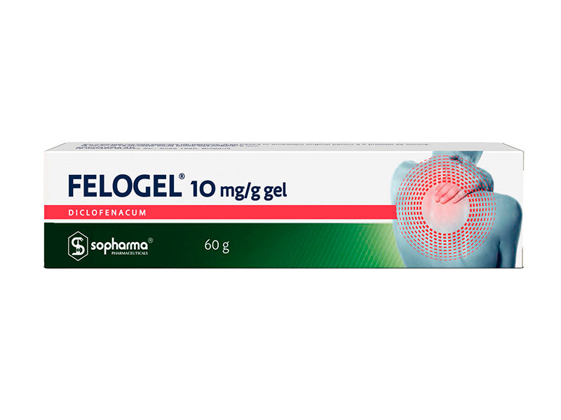 Felogel 10mg/g gel 60g