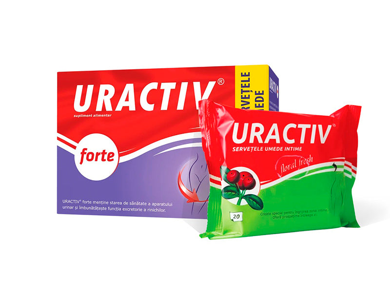 Uractiv Forte +Uractiv servetele