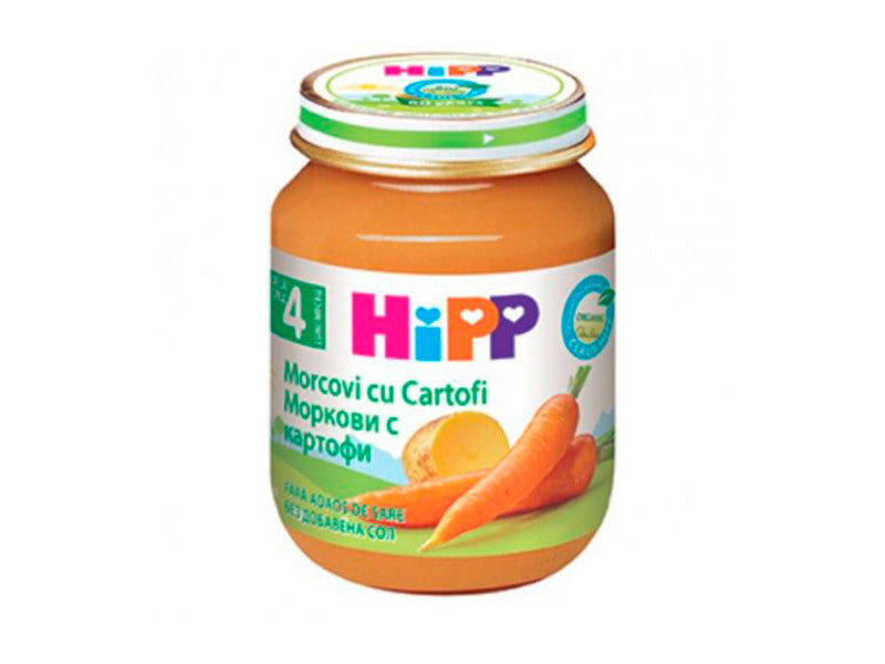 Картофель Hipp 4000 Piraeus с морковью 125г