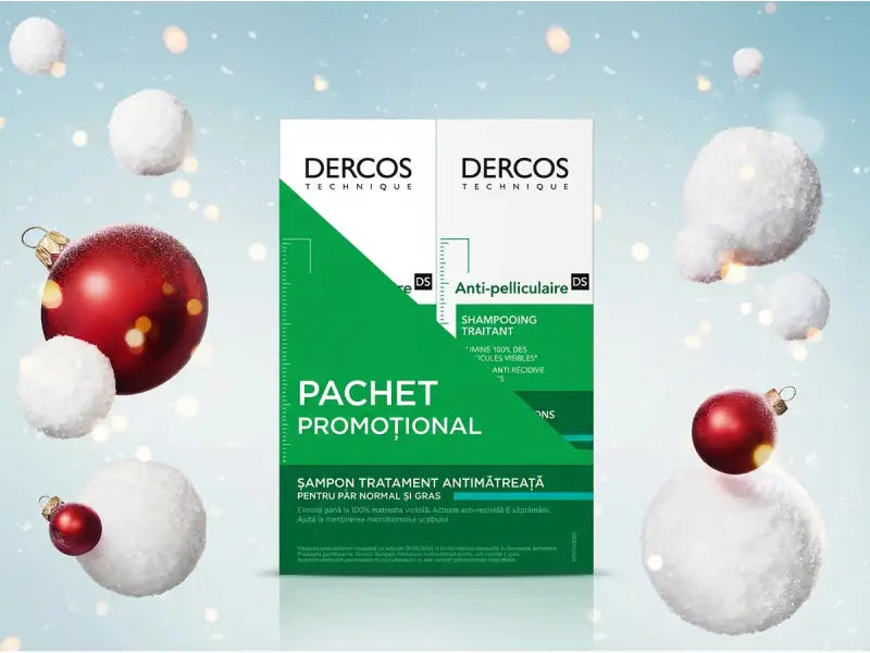 Vichy Dercos Bipack Sampon Antimatreata par normal-gras 200ml 1+1 (-50%)