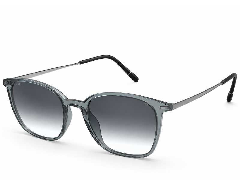 Ochelari de soare Silhouette Sun Lite Collection Sequoia 4086/75-6500-52/19, 2025, din SPX Hightech Titanium, unisex