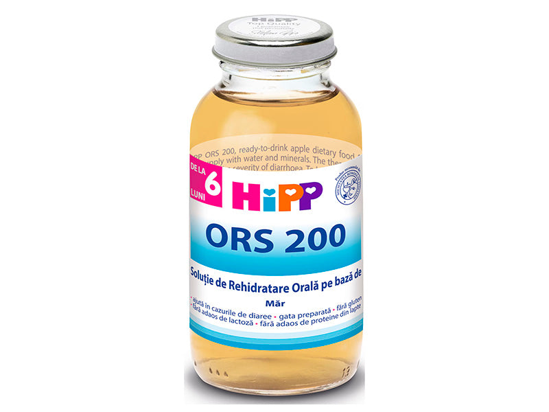 Hipp ORS200 Amestec Mar Orez Minerale (6luni) 200ml 2303