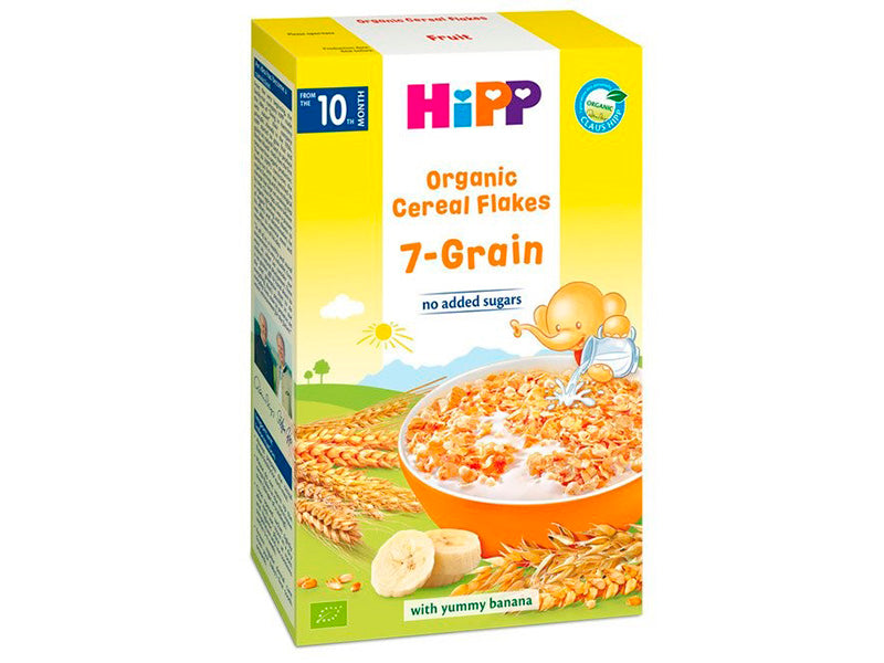 Hipp 3533 Fulgi de Cereale Organice cu 7 Cereale 200g