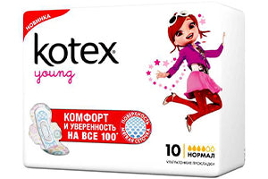 Kotex Absorbante Young Normal