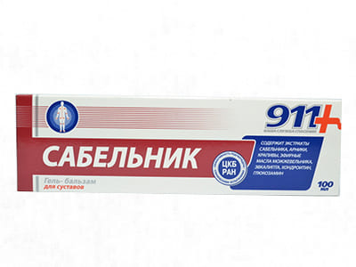 911 Sabelnic Gel-Balsam articulatii 100ml