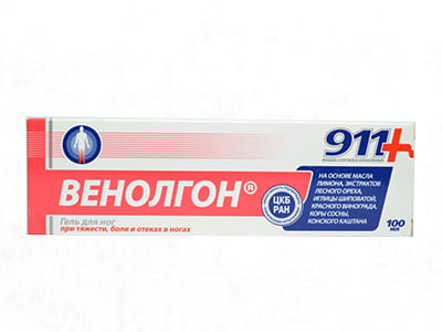 911 Venolgon Gel picioare 100ml