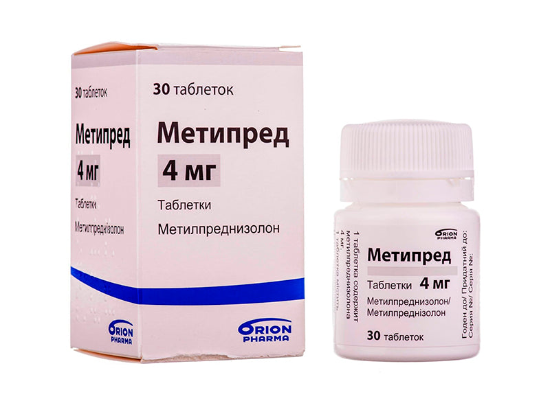 Methypred 4mg comp.