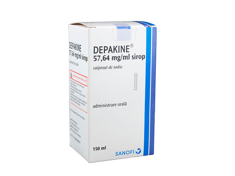 Depakine 57,64 mg/ml sirop 150ml