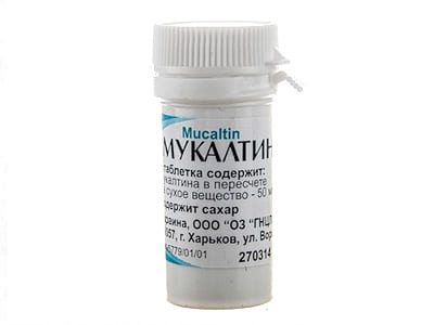 Mucaltin 50mg comp.