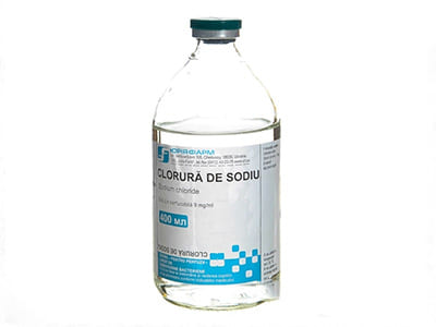 Natriu clorid 0.9% sol.perf. 400ml sticla
