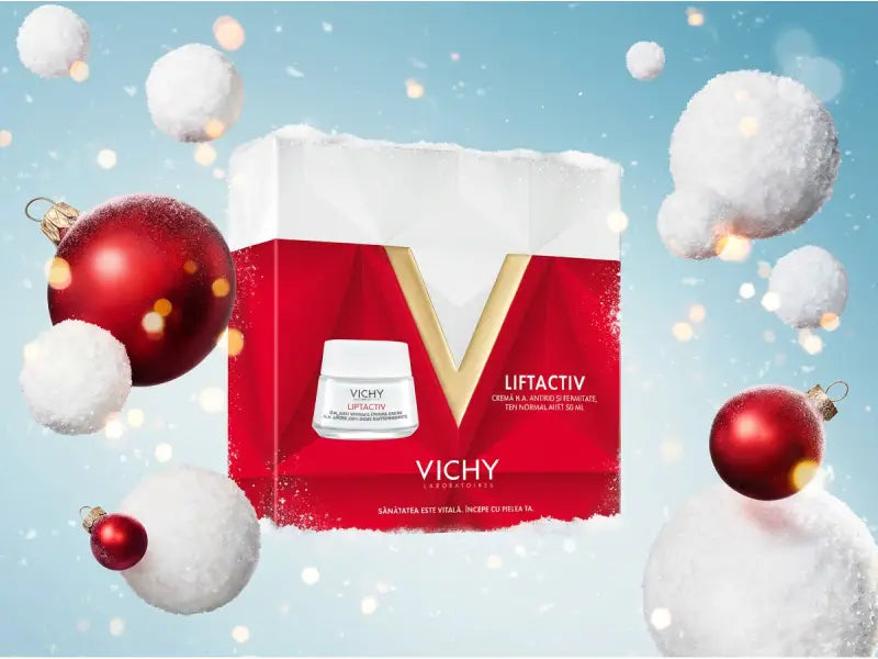 Vichy Trusa XMAS 2024 Liftactiv HA crema ten normal 50ml