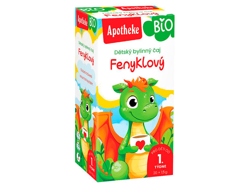 Apotheke Ceai pentru copii BIO fenicul