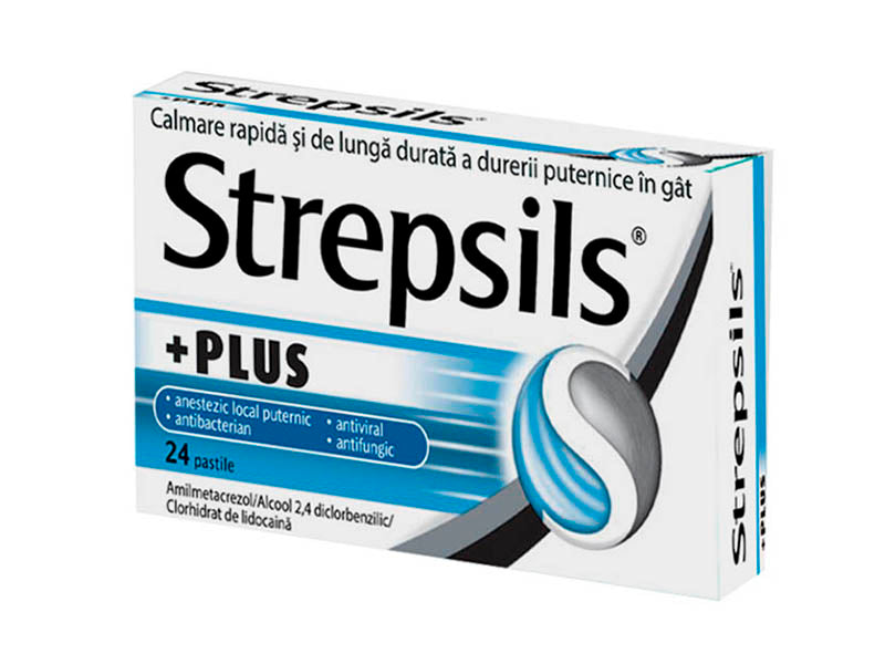 Strepsils Plus pastile