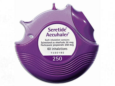 Seretide Accuhaler diskus 50/250mcg 60 doze