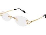 Rama optica Cartier Decor C CT0621O-001/52-20-140 Metal Unisex