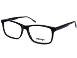 Rama optica Ital Style HC029 C2, 54-16-145, black-blue, 2025, din Acetat, p/u barbati