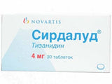 Сирдалуд 4 мг комп.