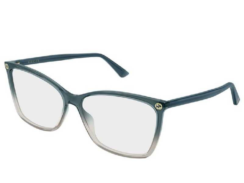Rama optica Gucci GG0025O-026 52,  Acetat p/u femei