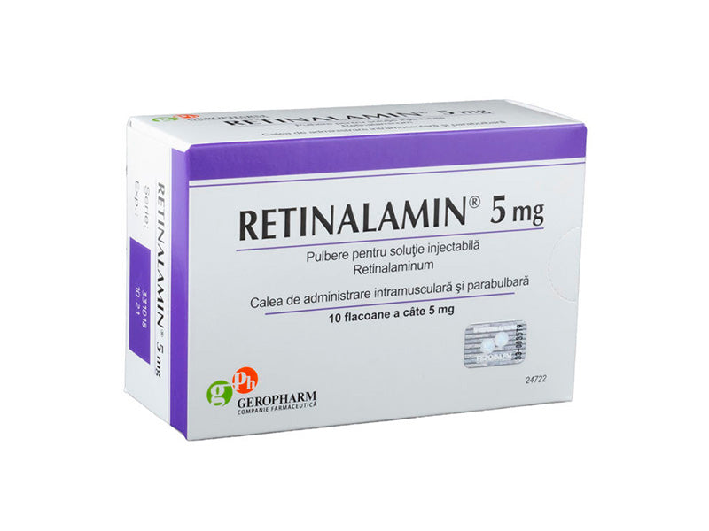 Retinalamin 5mg sol.liof.