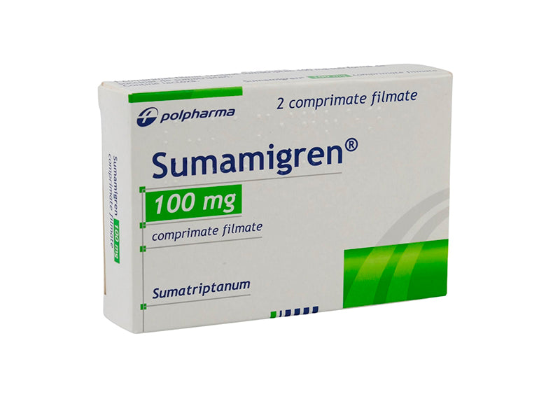Сумамигрен 100мг пленочный комп. 