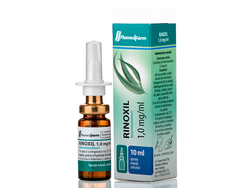 Rinoxil 0.1% spray nazal 10ml