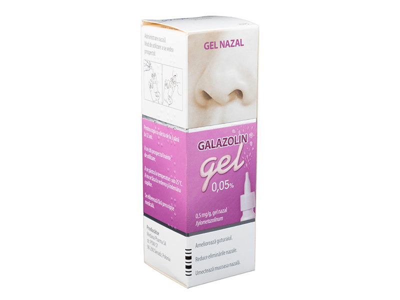 Galazolin 0.05 % gel nazal 10g