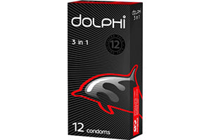 Dolphi Prezervative 3in1