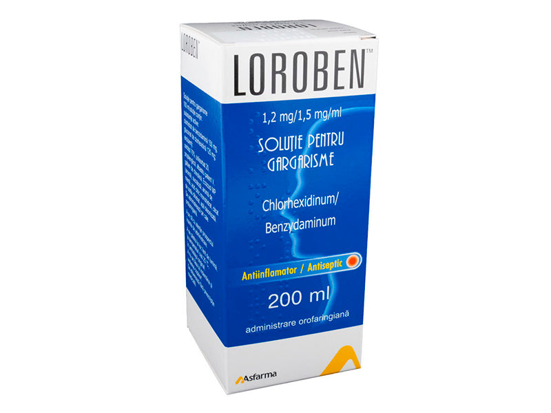 Loroben sol.gargare 200ml