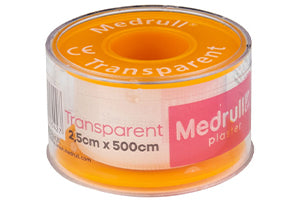 Emplastru Medrull 2.5cmx5m Transparent