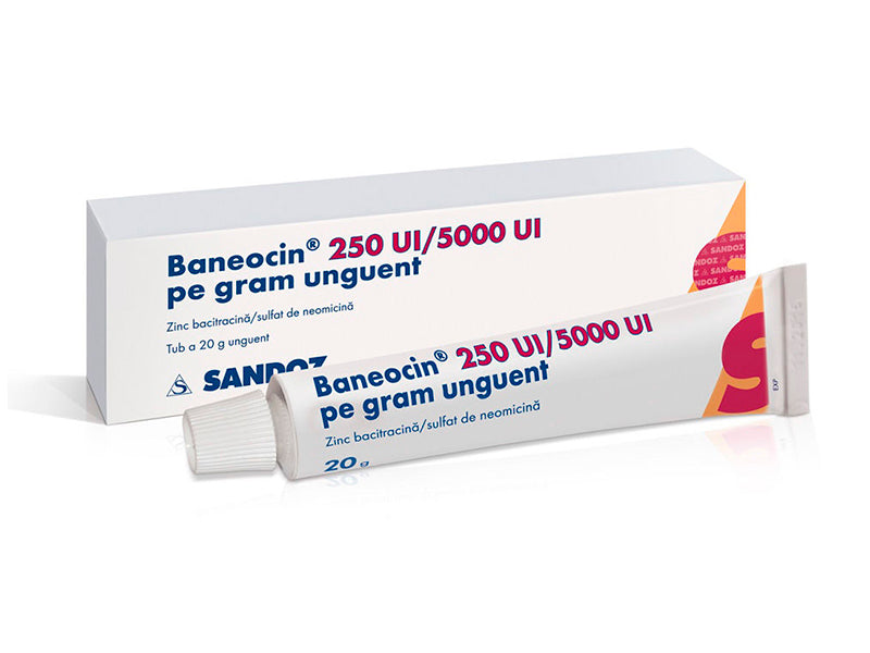 Baneocin 250UI/5000UI/g unguent 20g
