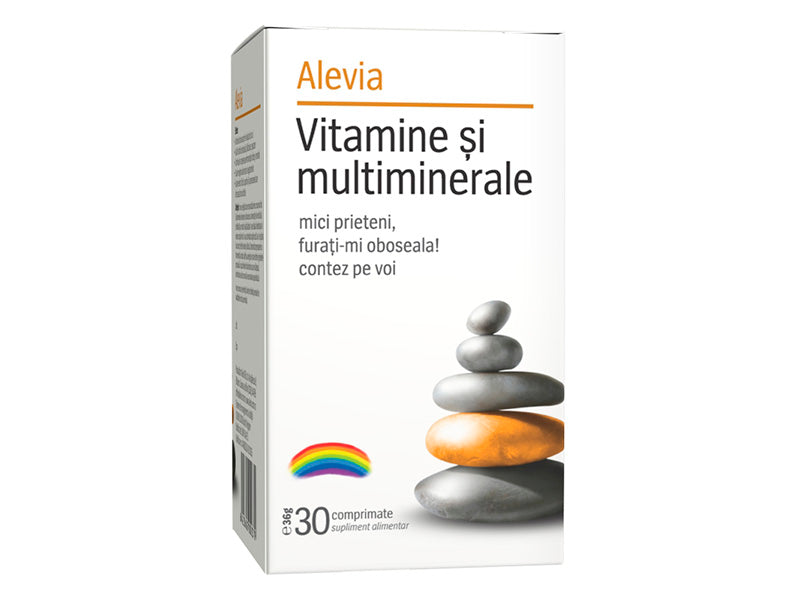 Alevia витамины, капсулы с минералами.