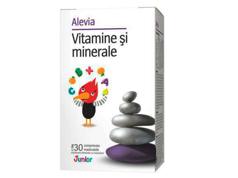 Alevia Vitamine, Minerale Junior caps.