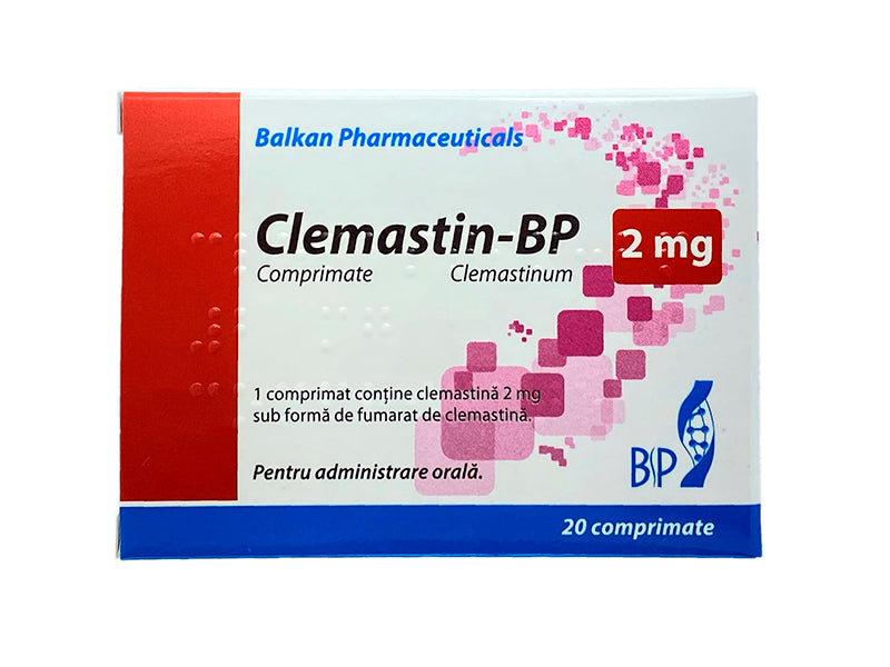 Clemastin 2mg