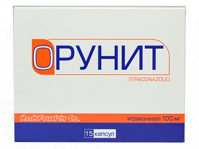 Orunit 100mg caps.