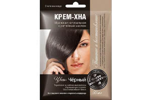 Fito Crema-Henna Negru cu ulei de brusture 50ml