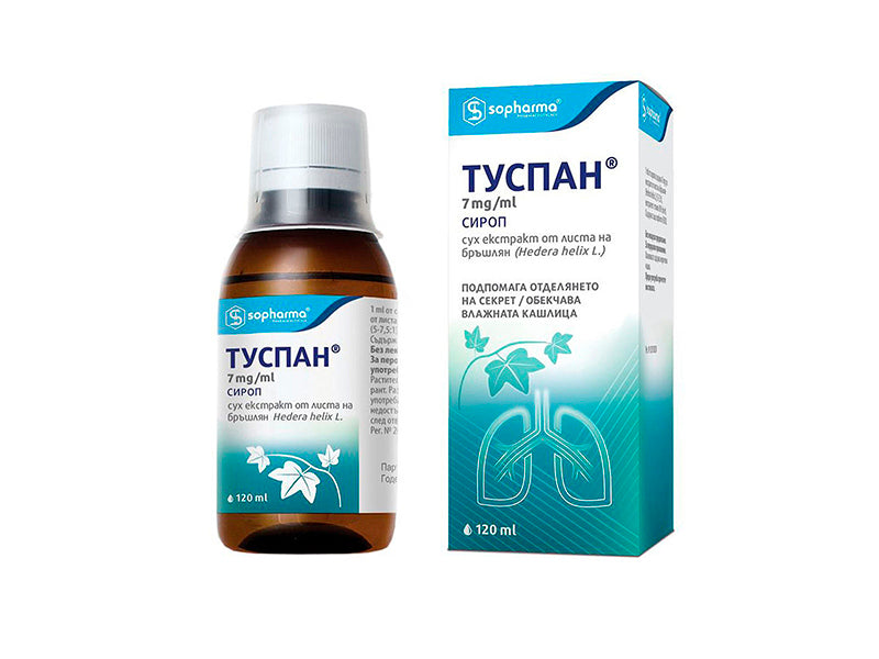 Tuspan 7mg/ml sirop 120ml