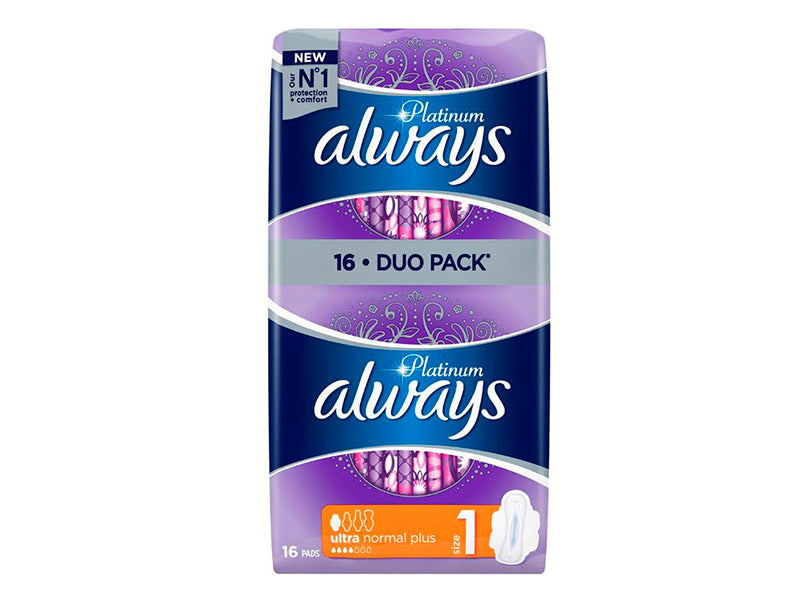 Always Platinum Ultra duo pack absorbante