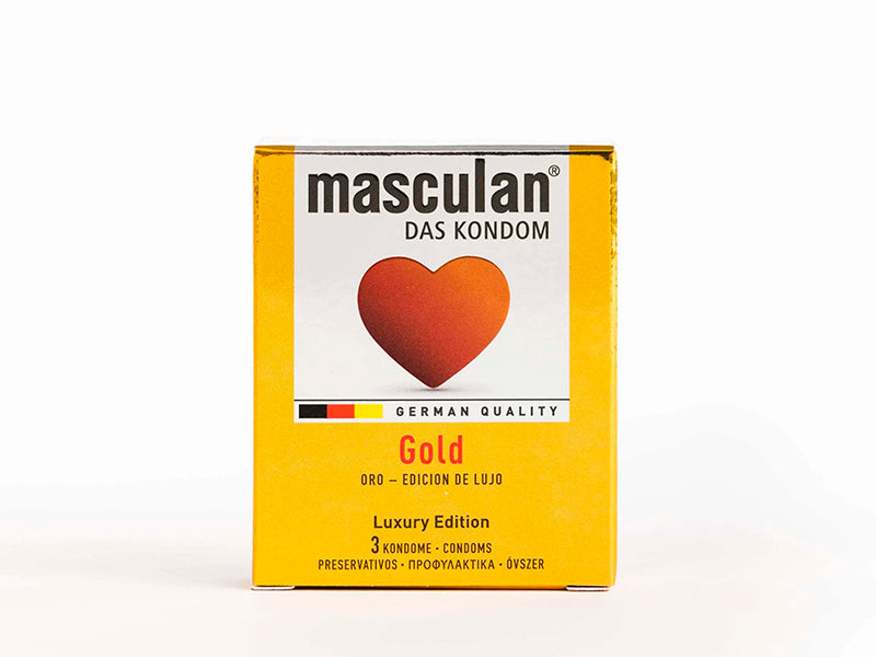 Masculan Prezervative Gold